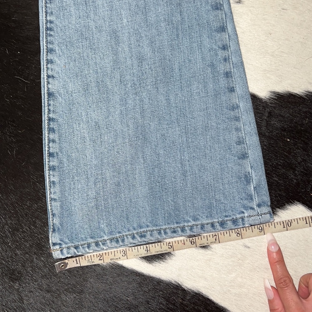 Vintage Y2K Low Rise Flare Jeans by x2 size 2 regular - Picture 12 of 14